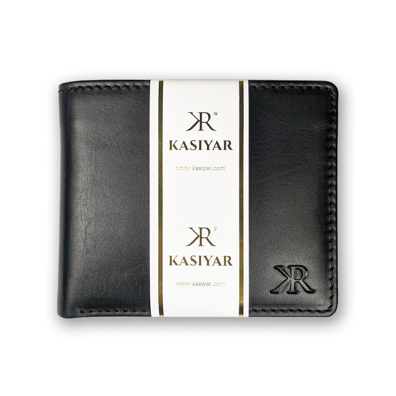 Kasiyar Leather Classic Wallet Black