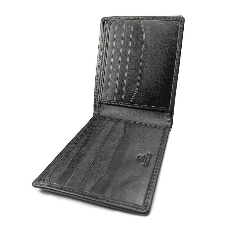 Kasiyar Leather Classic Wallet Black