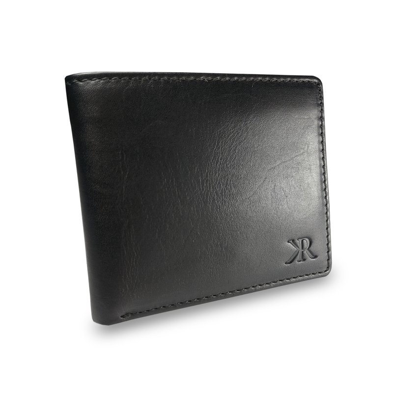 Kasiyar Leather Classic Wallet Black