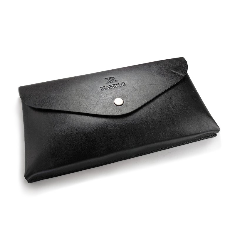 Kasiyar Leather Envelope Pouch
