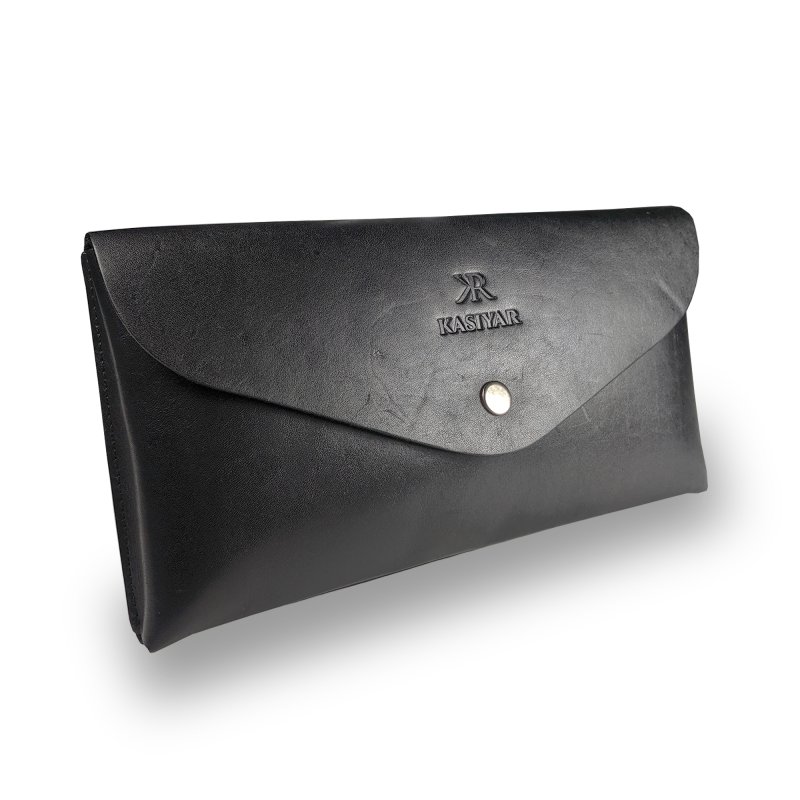 Kasiyar Leather Envelope Pouch