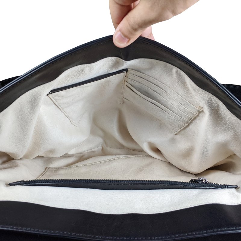 Kasiyar Leather Executive Messenger Bag