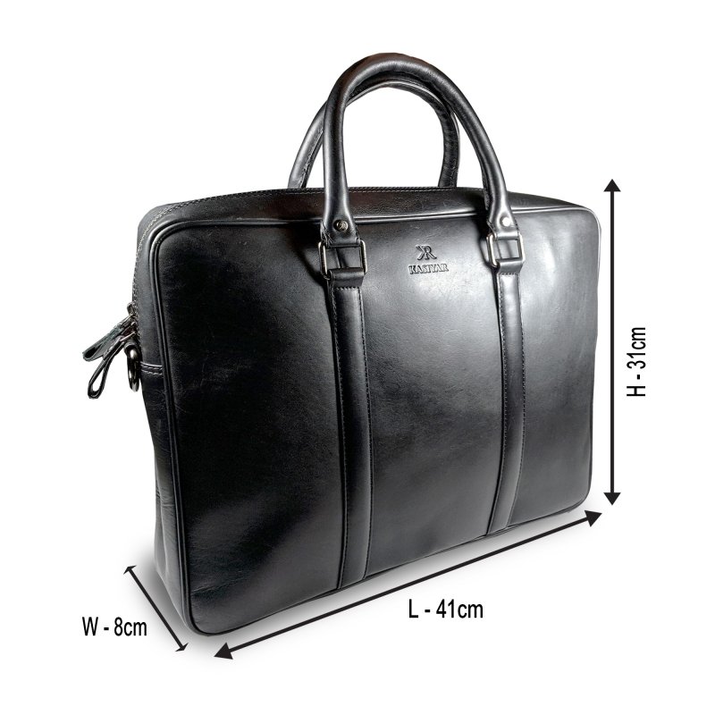 Kasiyar Leather Office Executive Bag