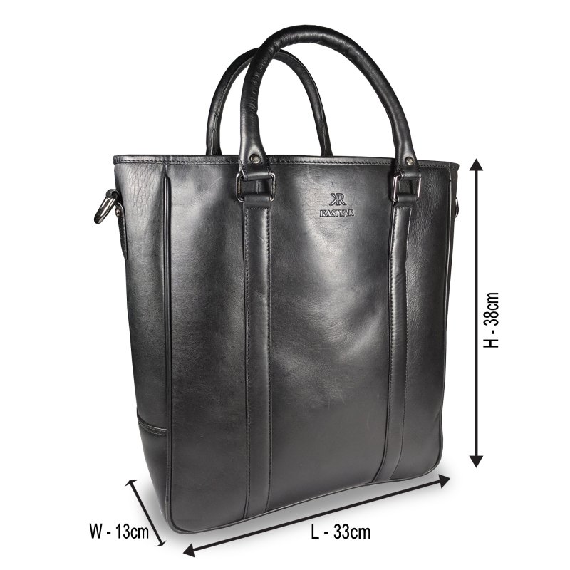 Kasiyar Leather Shopper / Tote Bag